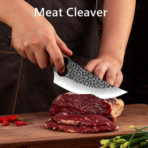 Cuchillo Huusk Viking de TIJERAS, funda de cuero para transporte seguro