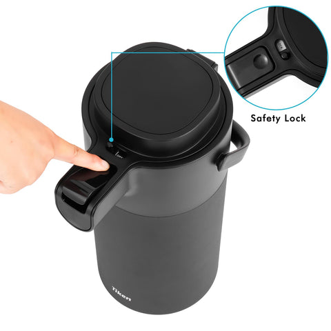 Tiken Airpot de capacidad 4L, ideal para oficinas y eventos