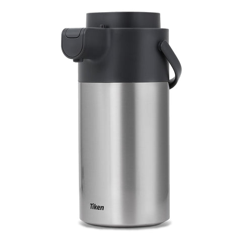 Dispensador de café Tiken con bomba 4L para servir varias tazas sin esfuerzo.
