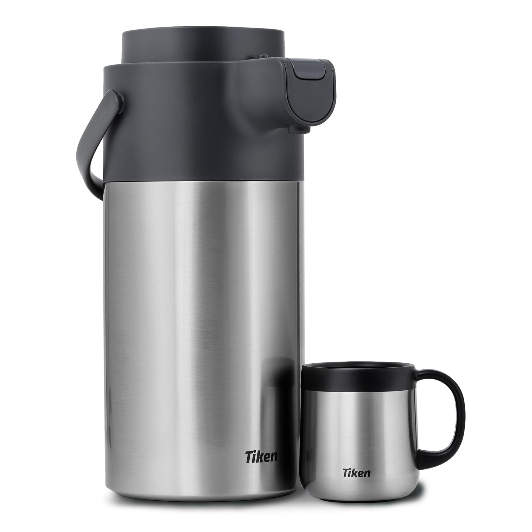 Dispensador de café Tiken ideal para eventos y reuniones largas.