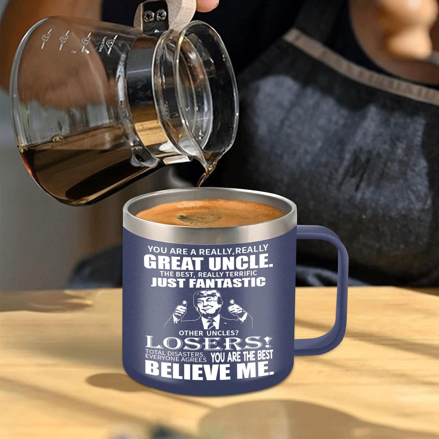 TIKMODERN Taza-diseño-moderno-14oz, añade estilo a la oficina.