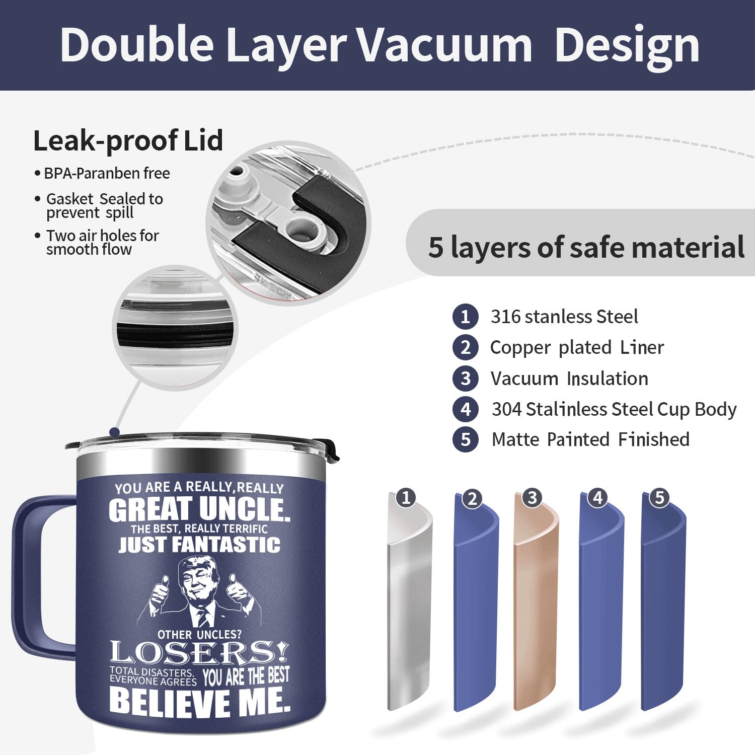 TIKMODERN Taza-regalo-familiar-14oz, celebra la unión familiar.