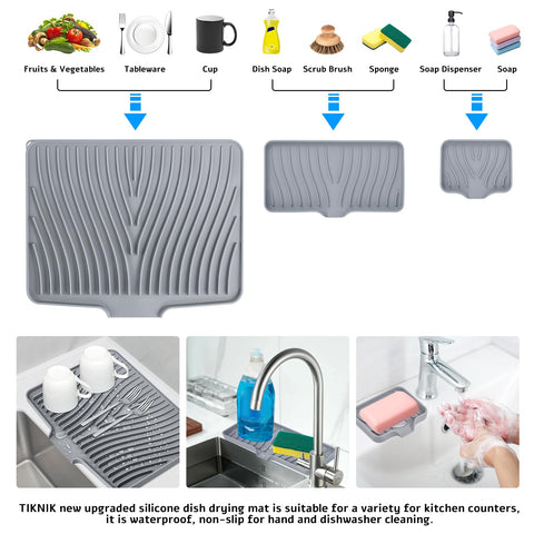 TIKNIK resistente al calor protege superficies de ollas calientes.