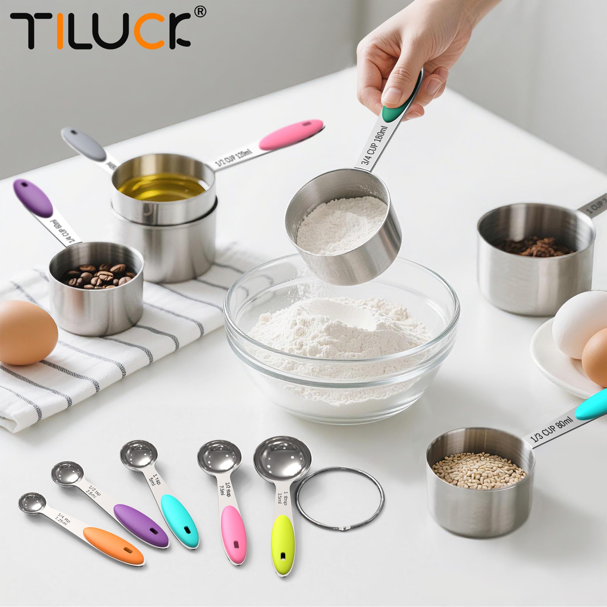 TILUCK juego de cocina para hornear con resultados consistentes.