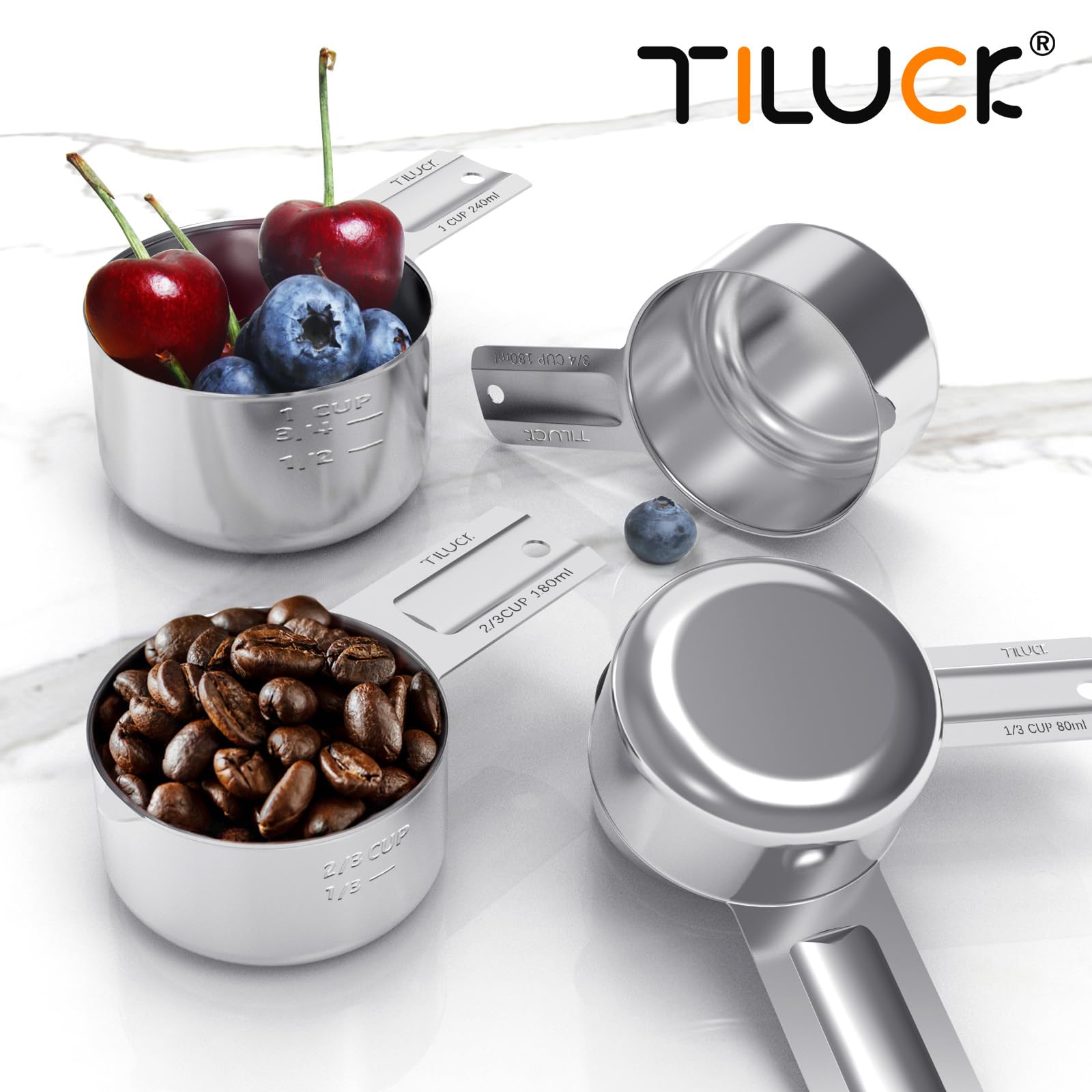 TILUCK kit de cocina con mediciones precisas para hornear y cocinar.