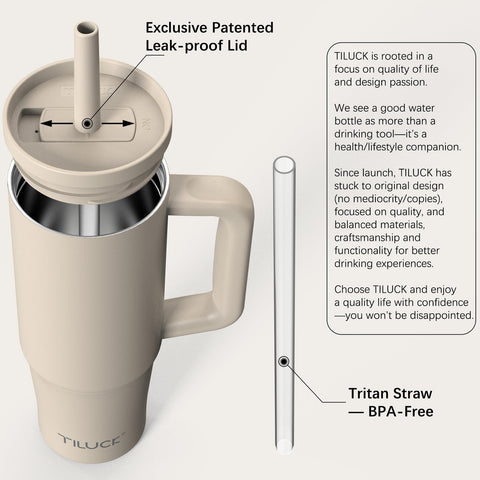 Tapa deslizante de silicona TILUCK, a prueba de fugas para viaje seguro