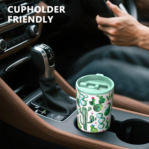 TILUCK Taza 20 oz libre de BPA; diseño seguro para beber
