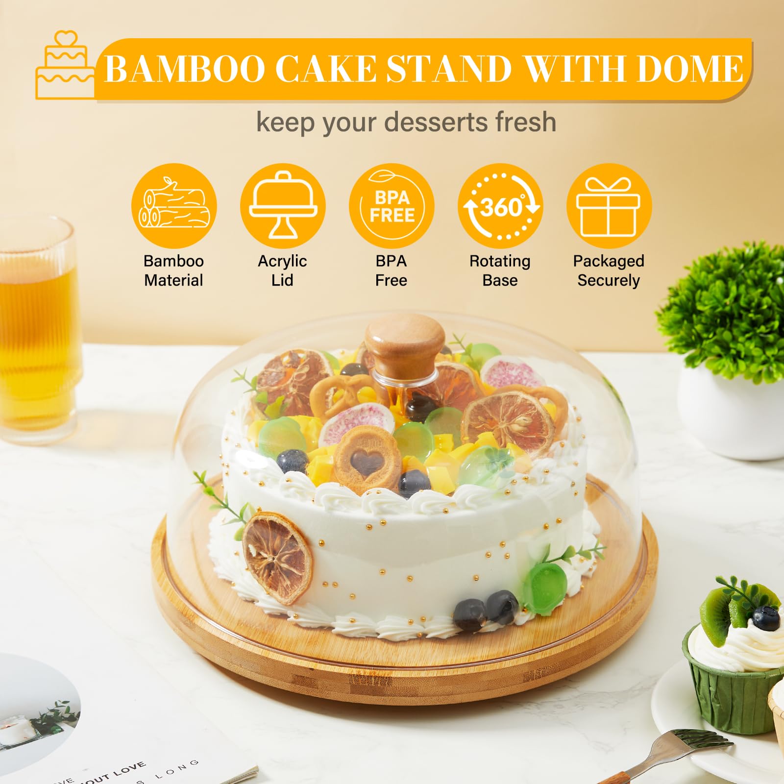 Timboops Home plato para frutas ideal para presentación en mesa.