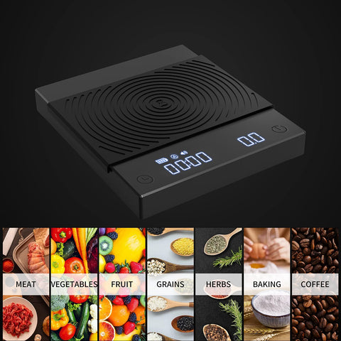 TIMEMORE Balanza Basic 2.0 peso ligero de 380 g para manejo cómodo.