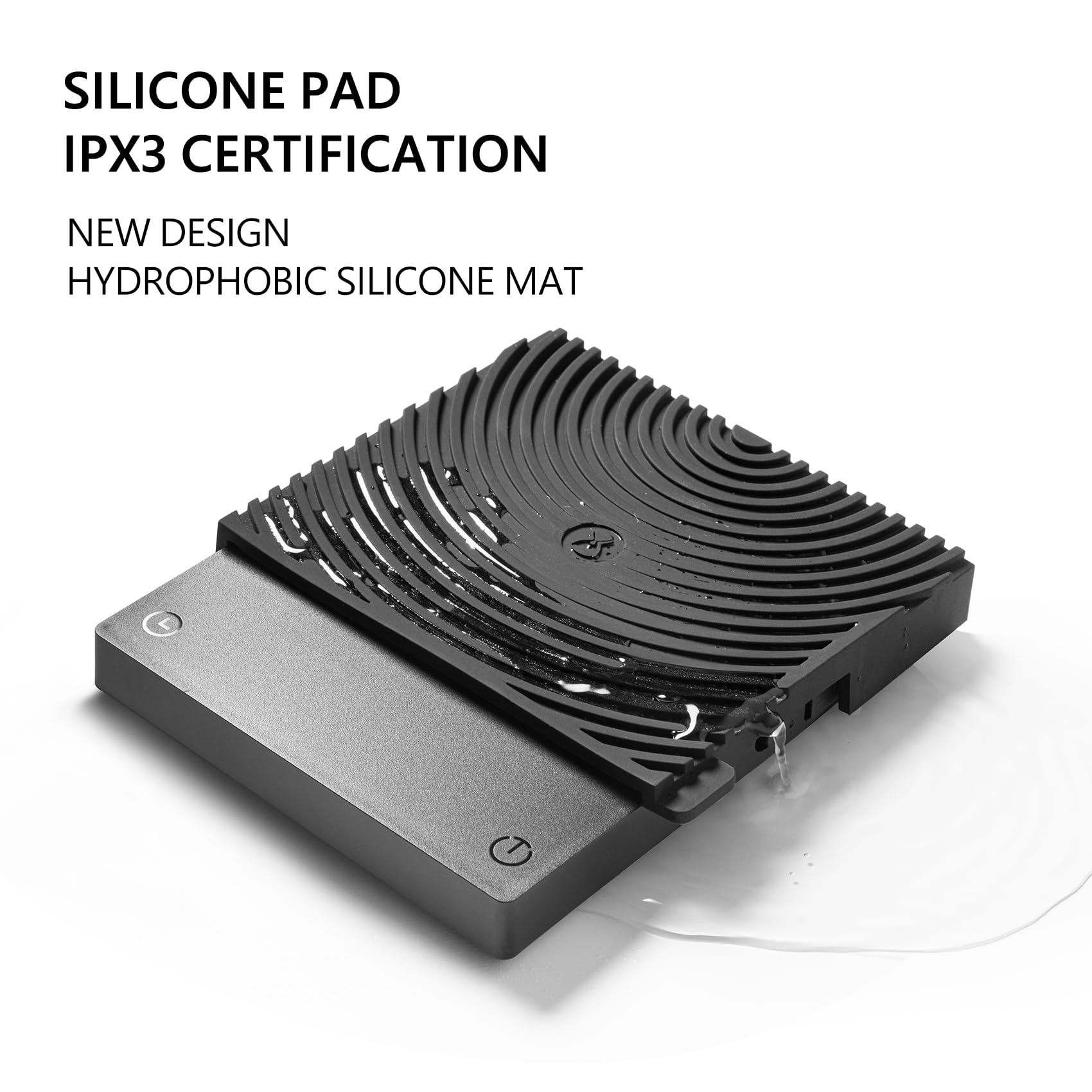 TIMEMORE Básico Mini con acrílico duradero y superficie resistente al agua.