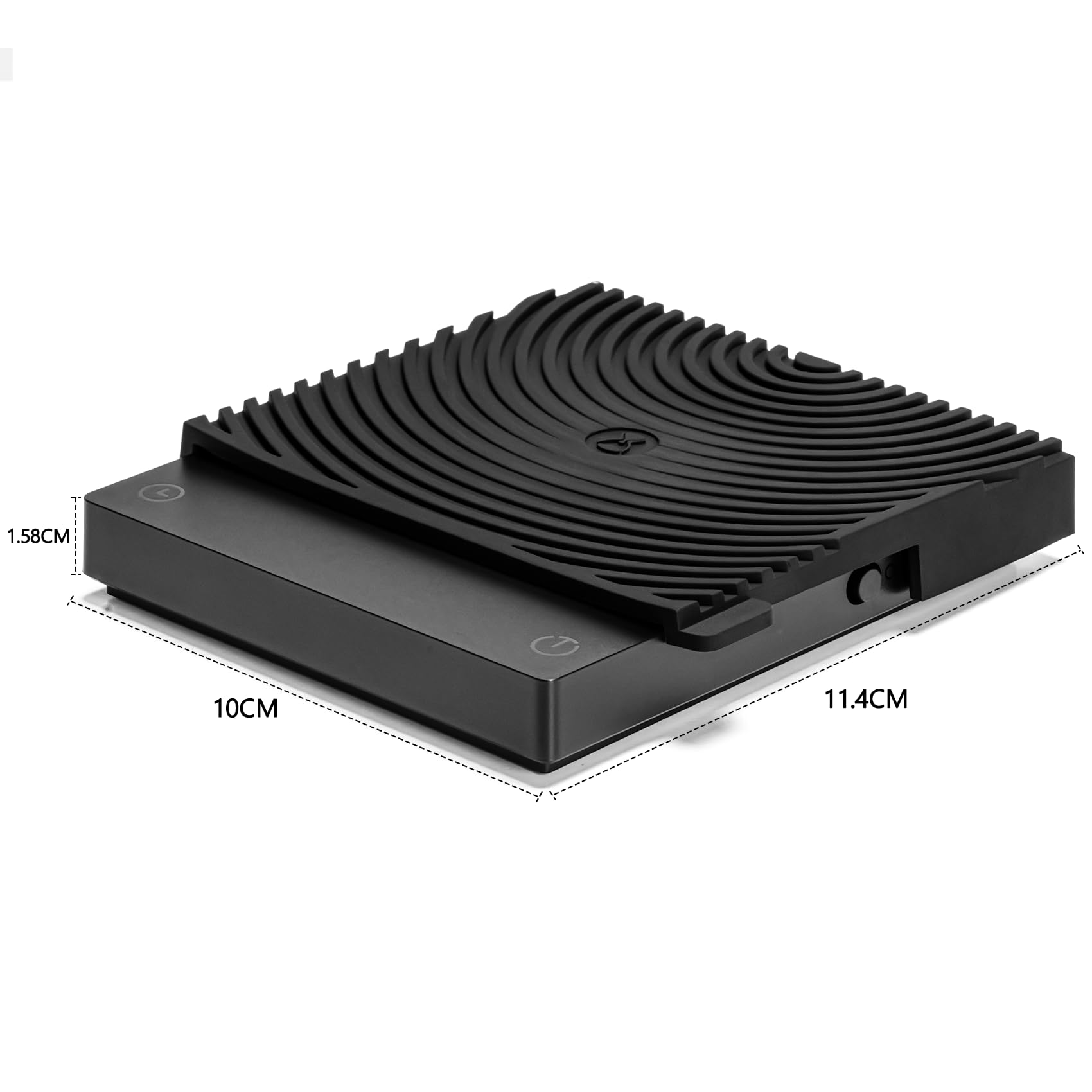 TIMEMORE Básico Mini: temporizador integrado para sincronizar preparaciones.