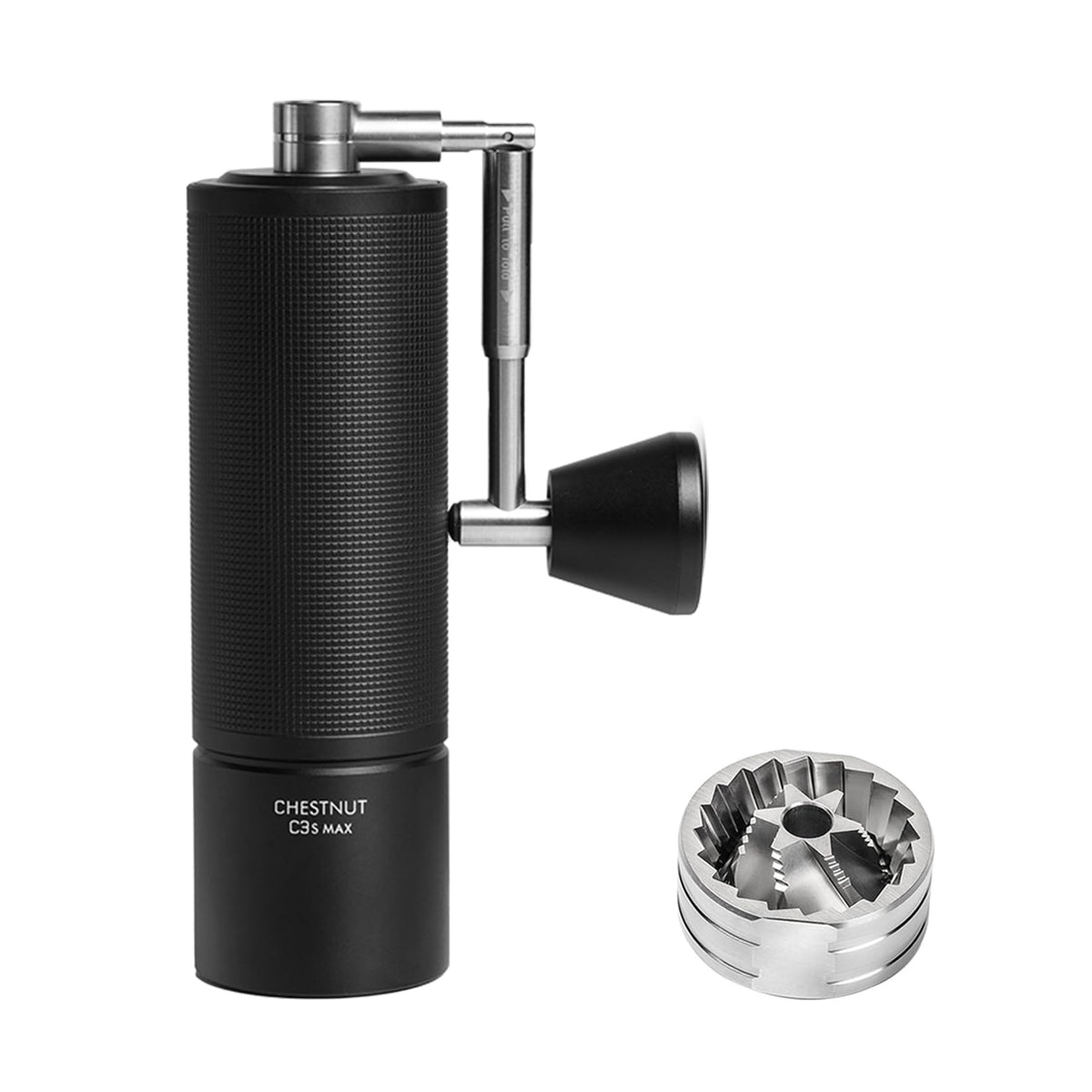 TIMEMORE C3S Max: cuerpo de aluminio resistente para uso diario
