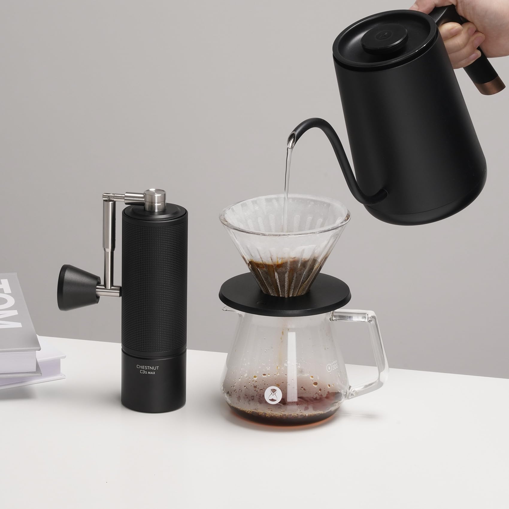 TIMEMORE C3S Max: peso de 585 g para estabilidad y ergonomía