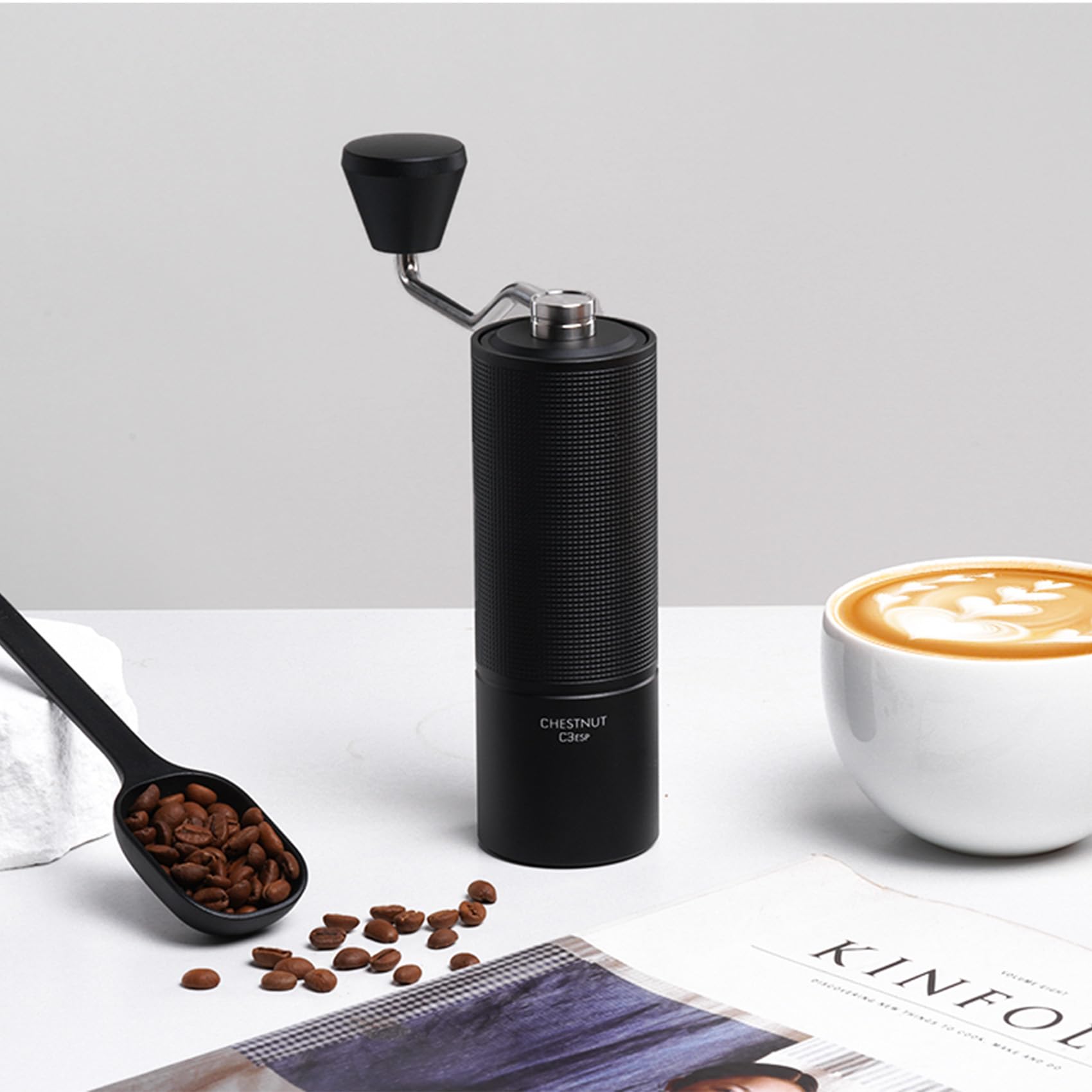 TIMEMORE Chestnut C3 ESP rendimiento versátil para espresso a otros métodos.