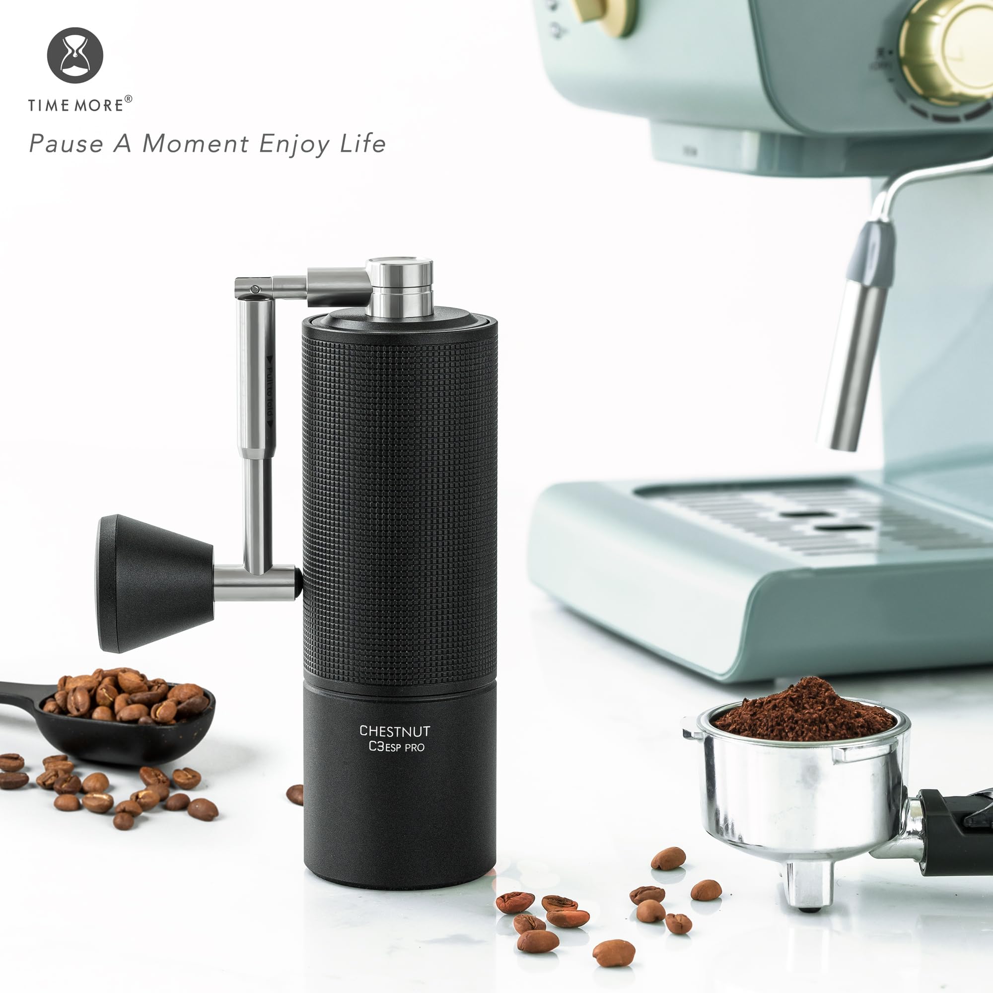 Diseño compacto TIMEMORE Chestnut C3 ESP Pro ideal para viajar