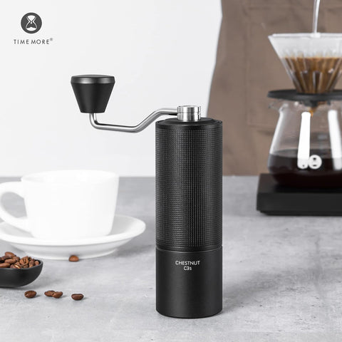 TIMEMORE Chestnut C3S, capacidad de 25 g para preparar una o dos tazas.
