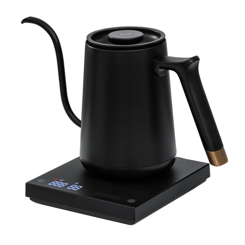 TIMEMORE hervidor cuello de ganso 600 ml – frente: control de temperatura preciso para café y té.