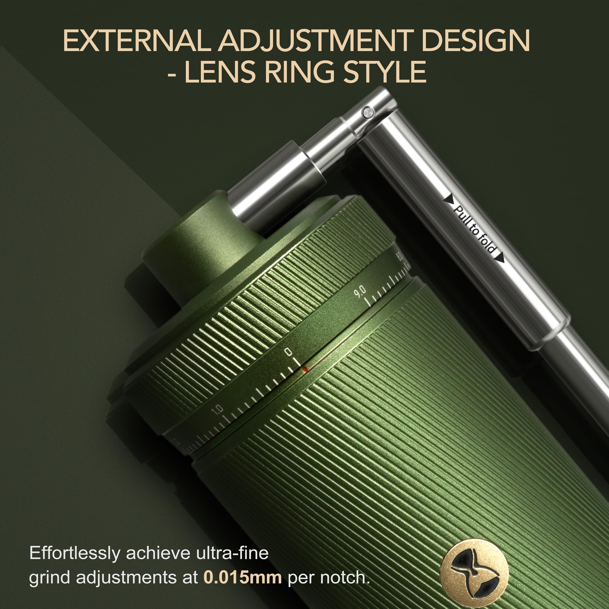 Timemore S3 muela acero-inoxidable: consistencia duradera en cada molienda