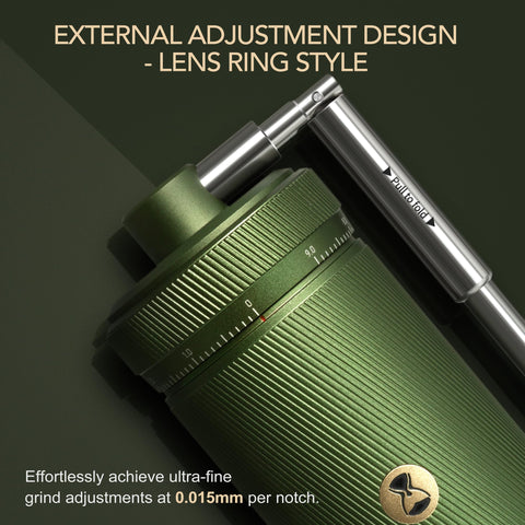Timemore S3 muela acero-inoxidable: consistencia duradera en cada molienda