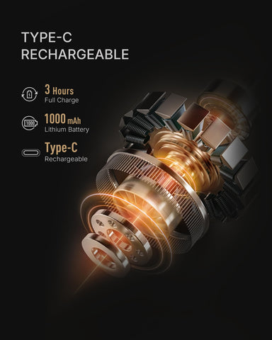 TIMEMORE Whirly 01S batería recargable de 1000 mAh para uso portátil.