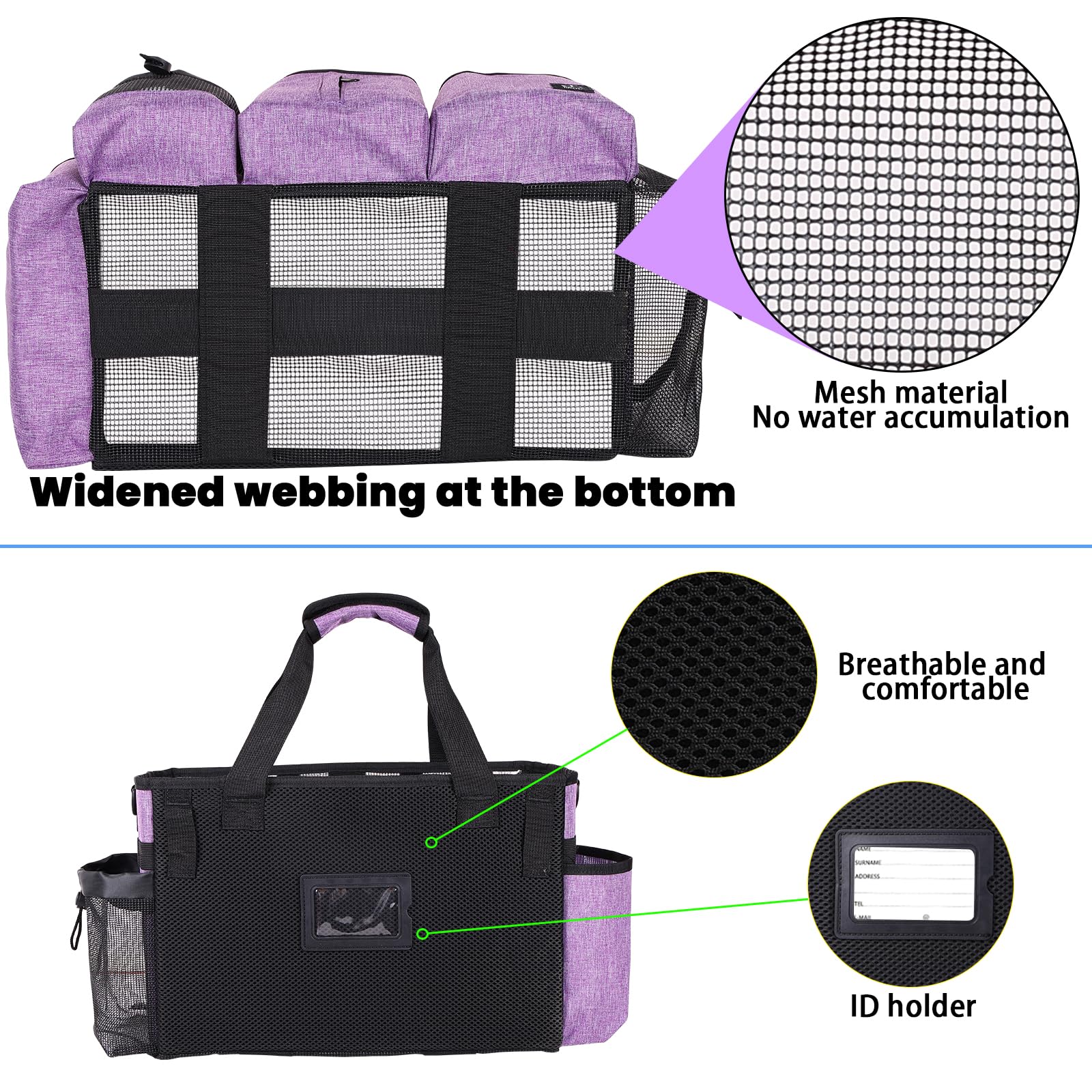 Timoxi bolsa limpieza nylon impermeable: resistente a salpicaduras y uso diario.