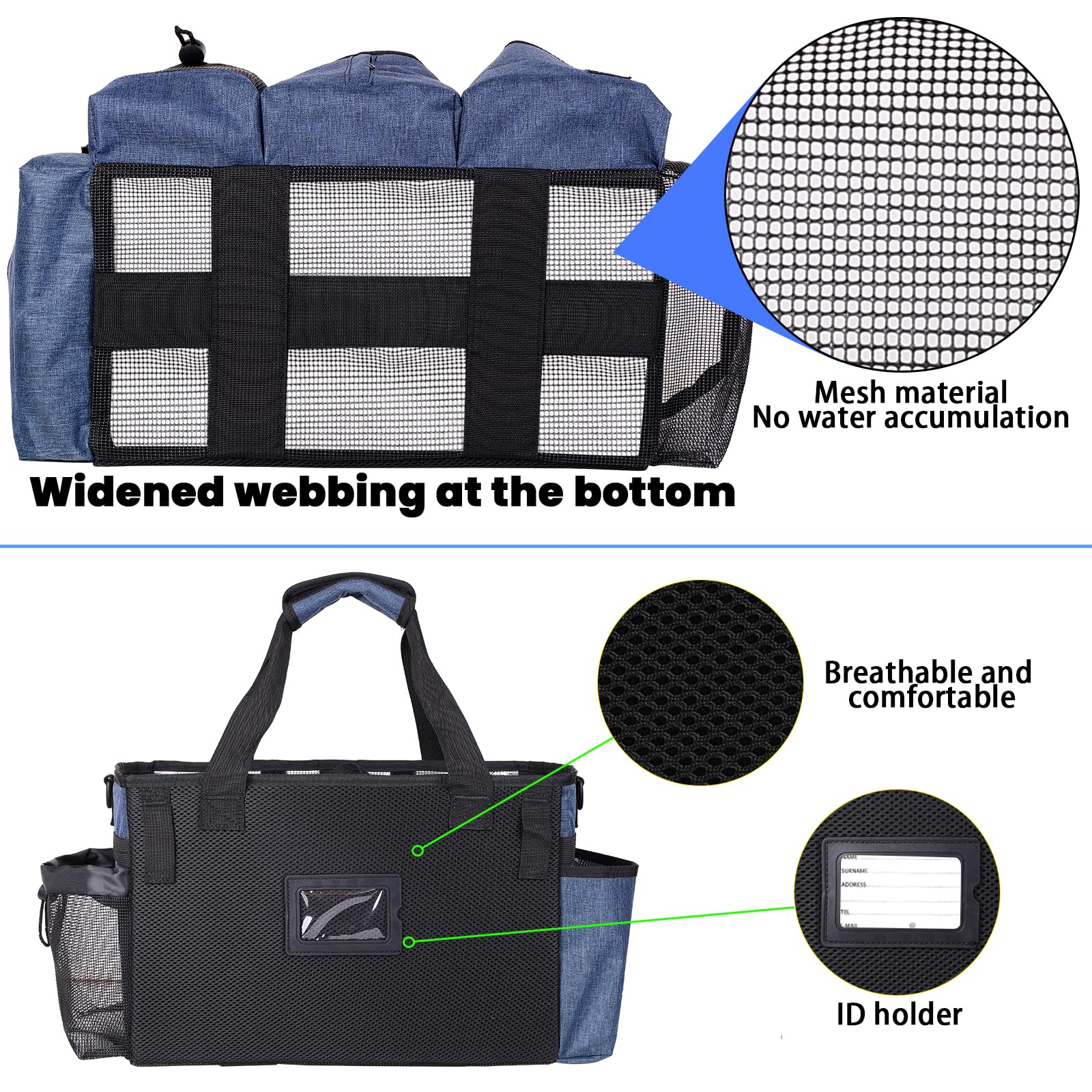 Timoxi bolsa de limpieza en nylon resistente al desgaste y al agua.