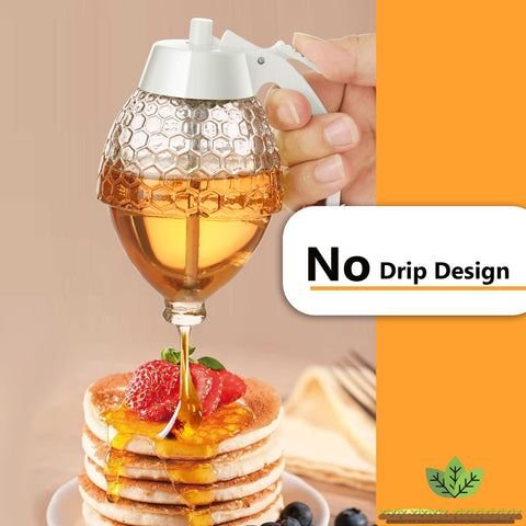 Timtopno dispensador miel, vertido suave ideal para café y té.