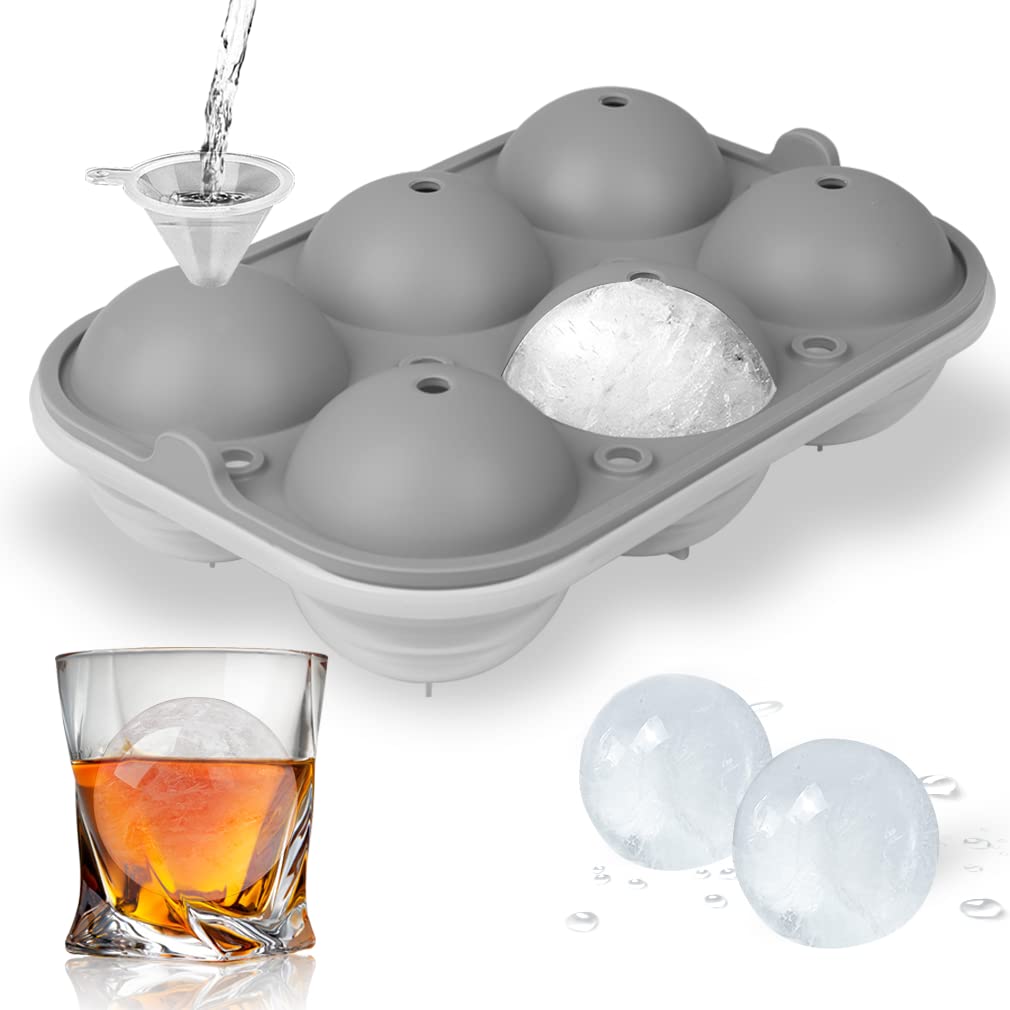 Bola de hielo TINANA de 2.5 pulgadas para bebidas frías y cócteles