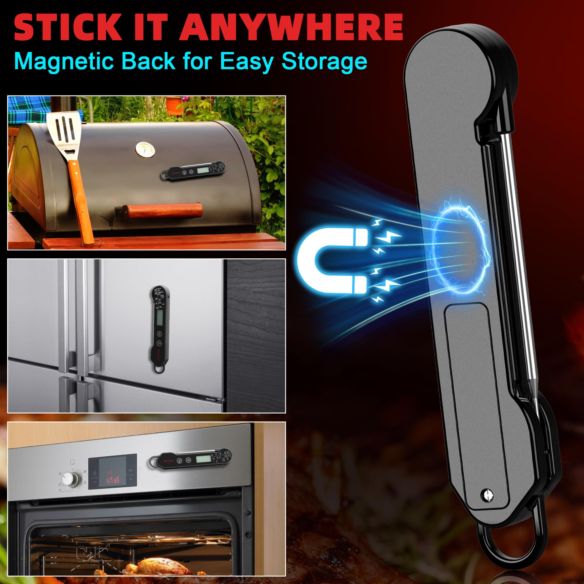 Pantalla clara para barbacoa, horneado y freír con Tinerray