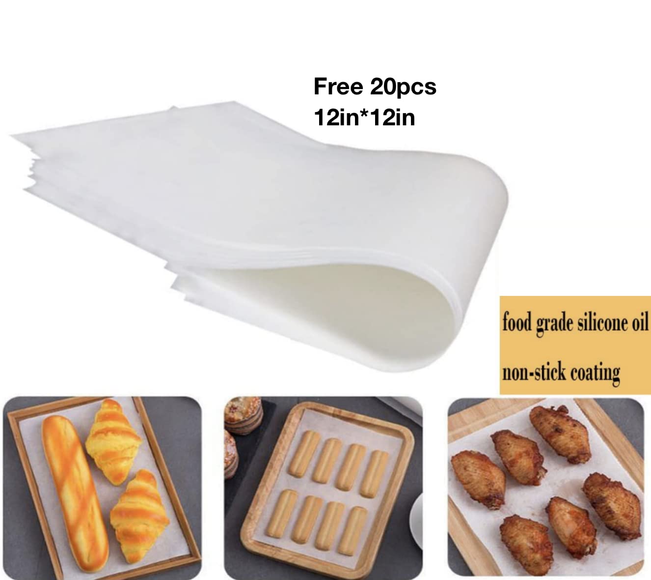 Tingjia molde cuadrado de 9.5 pulgadas ideal para capas