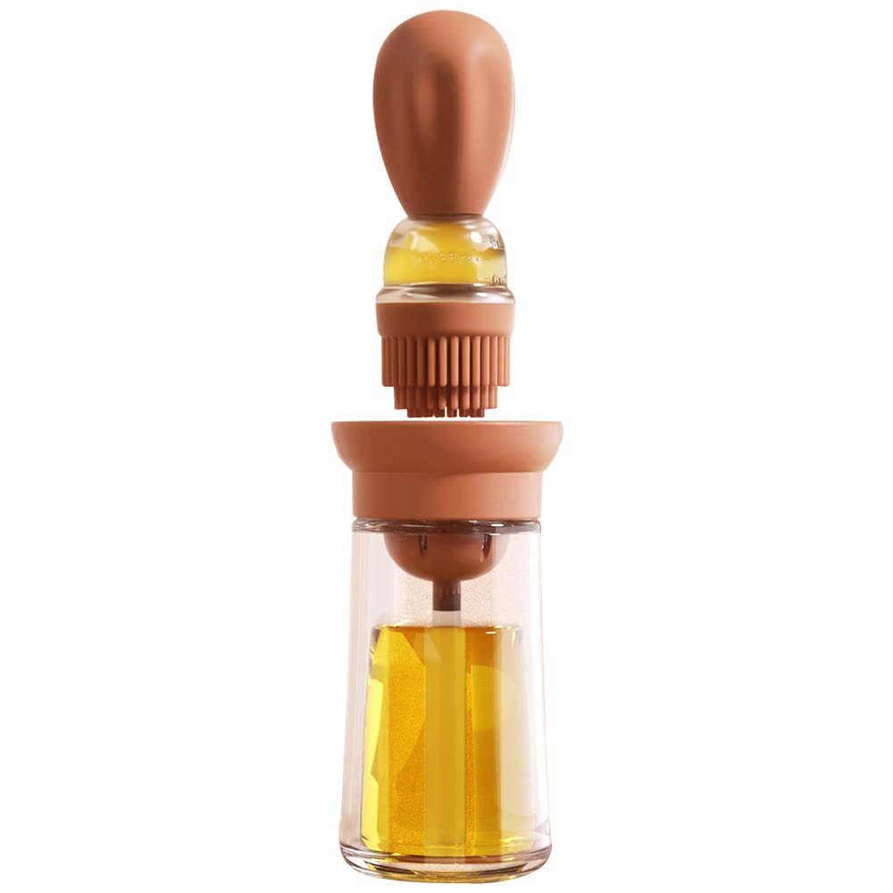 TINMIX dispensador de aceite con brocha 2 en 1 para cocción precisa.