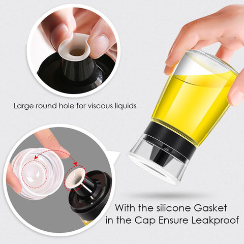 TINMIX vidrio transparente, ver la cantidad de aceite sin abrir