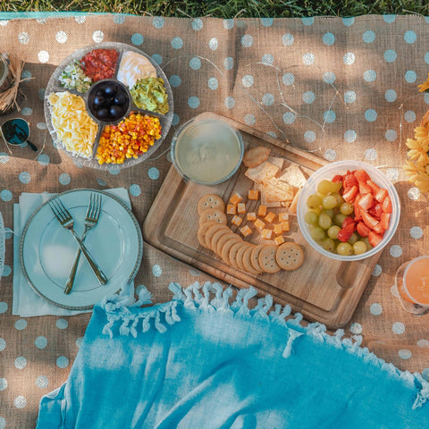 TINSKY con 6 compartimentos mantiene frutas, frutos secos y snacks organizados.