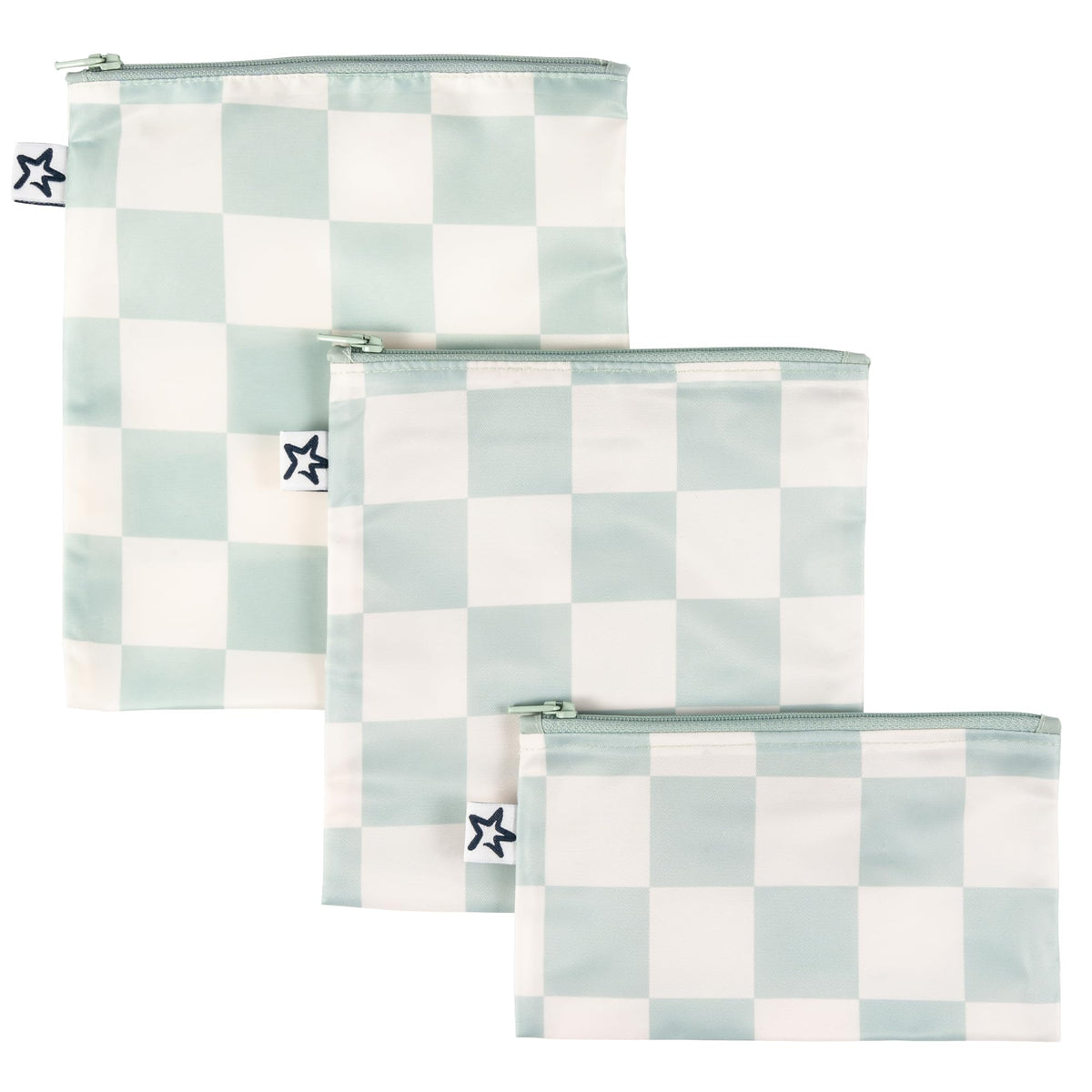 Tiny Twinkle bolsas-merienda reutilizables en tamaño grande para meriendas prácticas.