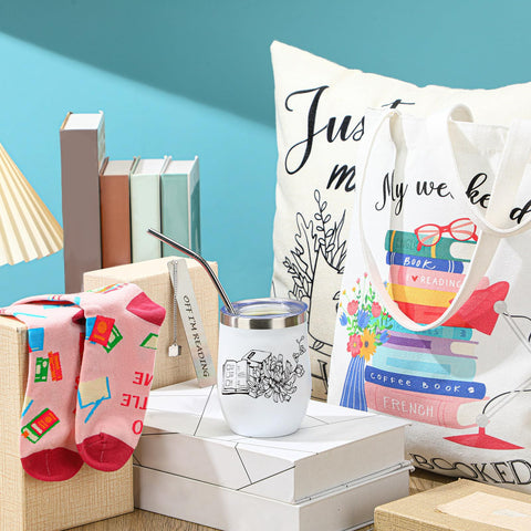 Conjunto regalo Tioncy para lectores, 5 piezas en caja kraft