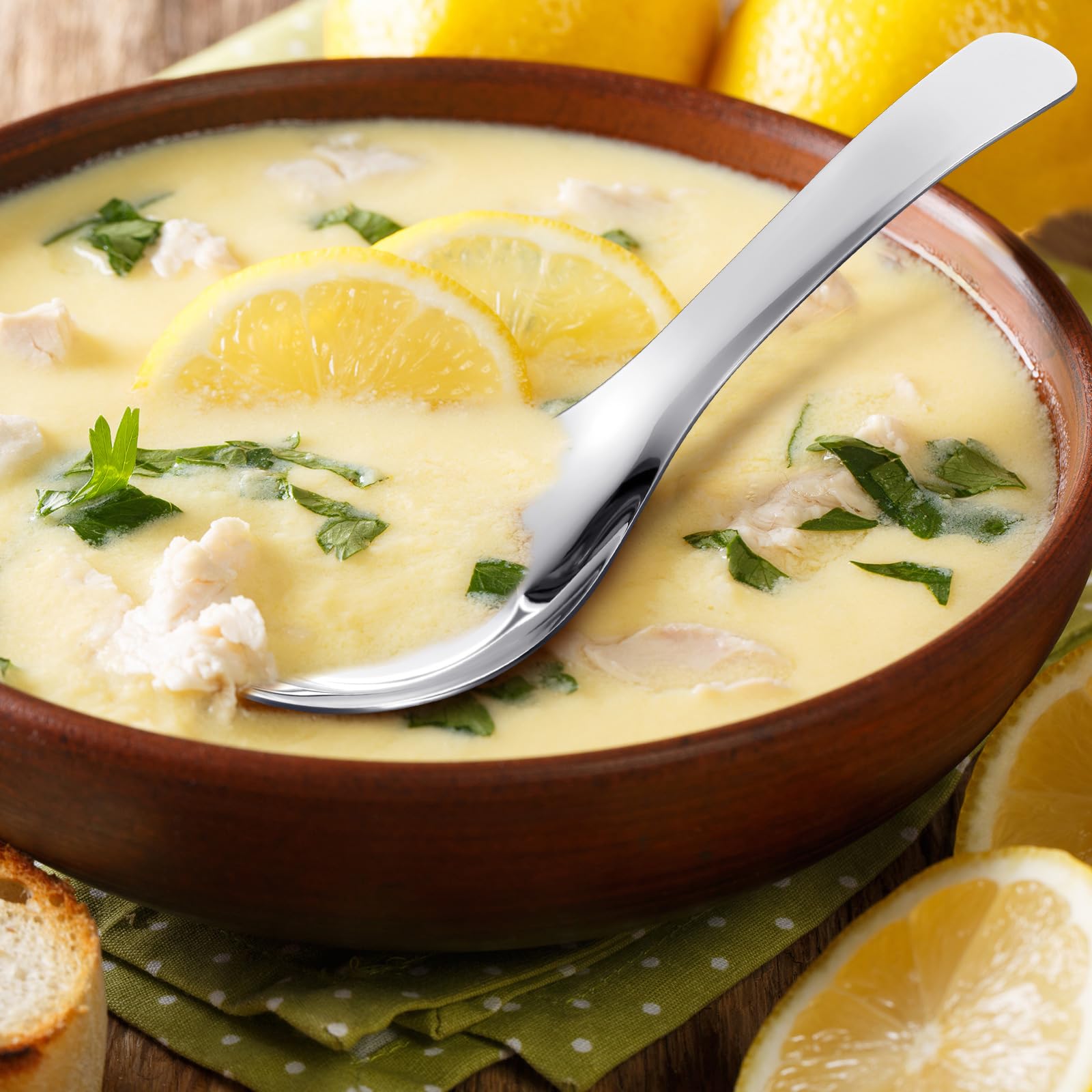 Aptas para caldos y platos de fideos, ideal para comidas familiares.
