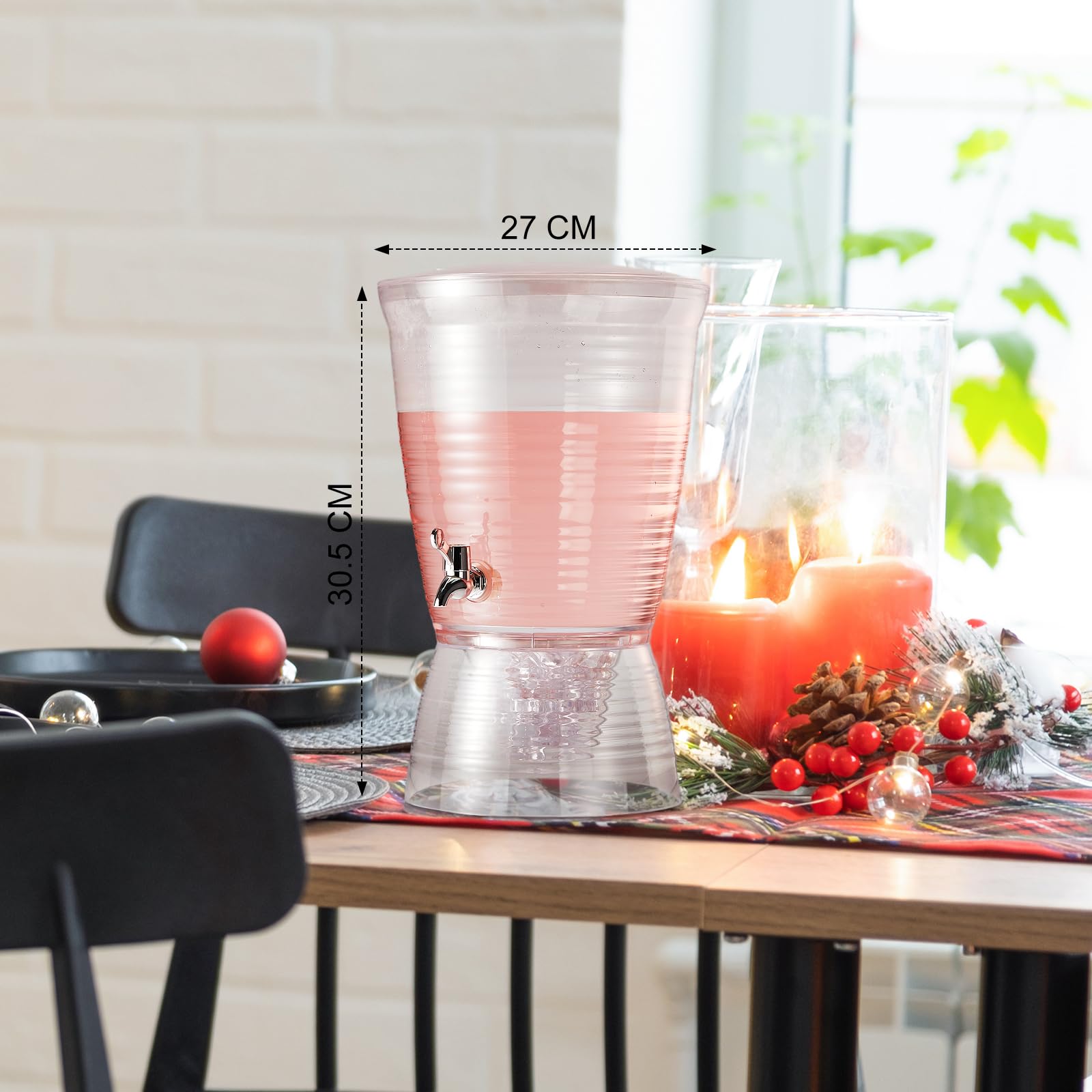 Tioncy dispensador de 10 L para grandes reuniones.