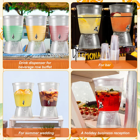 Compartimento para hielo en Tioncy mejora la refrigeración de bebidas.