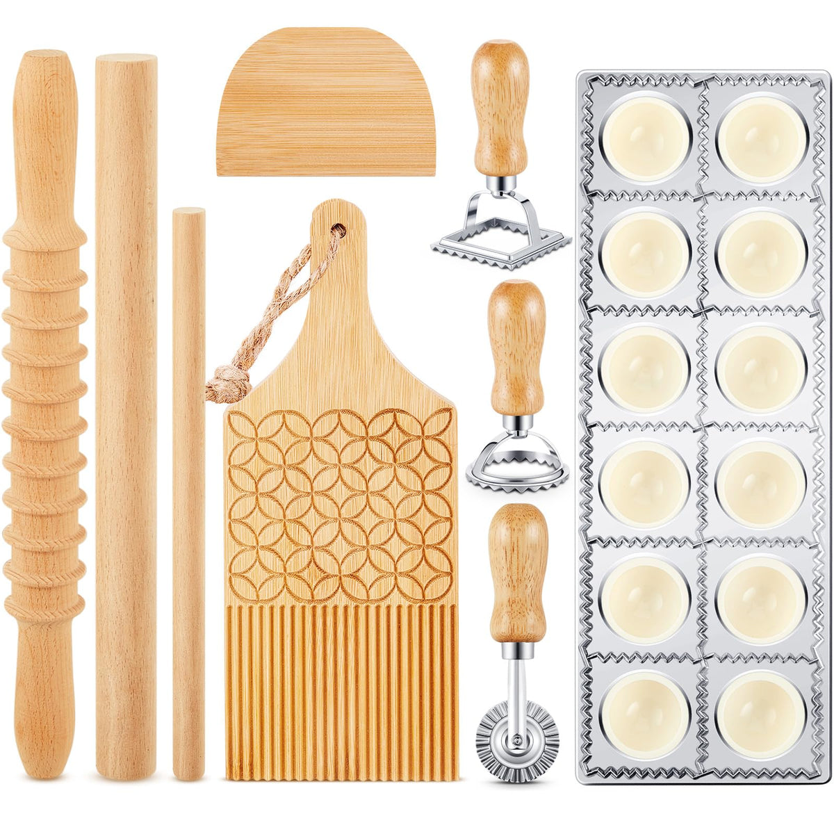 Tabla gnocchi de Tioncy para dar forma a gnocchi caseros.
