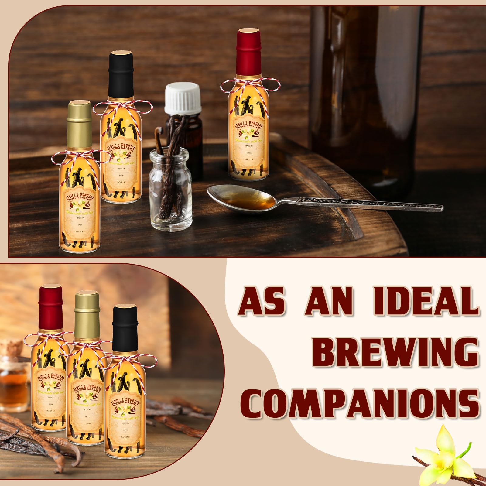 Tioncy paquete-regalo-vanilla-3oz: ideal para regalos hechos a mano.