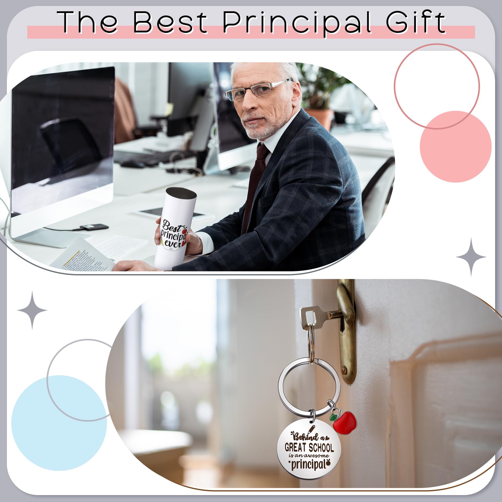 Conjunto de regalo para celebraciones en la escuela o trabajo
