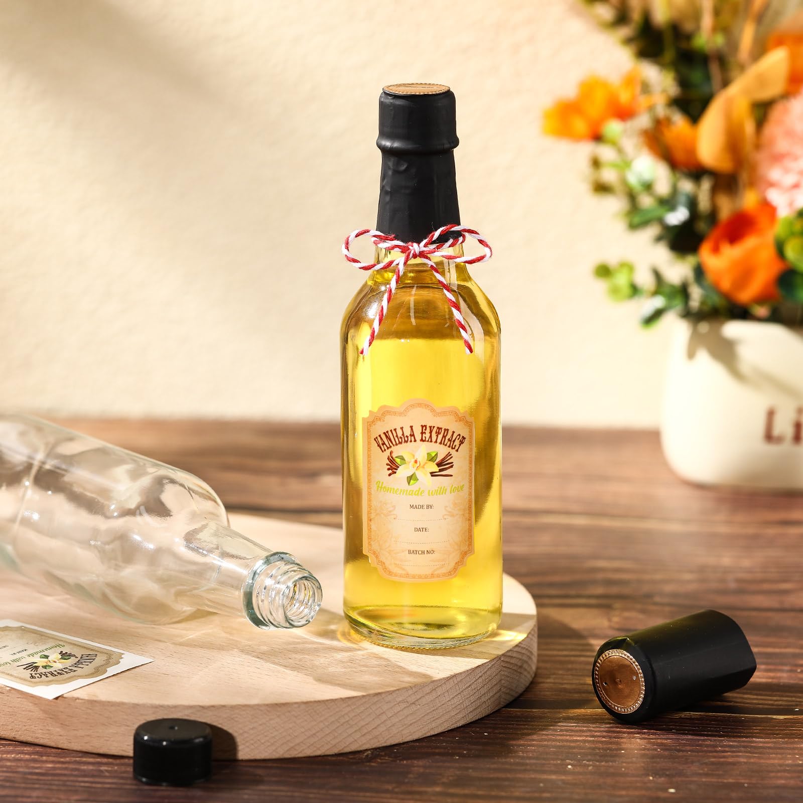 Versatilidad de uso: frascos Tioncy para salsas, aceites y más.
