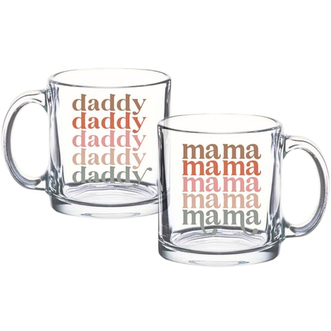 Tipit Drinkware, tazas para mamá y papá, regalo perfecto para el embarazo.