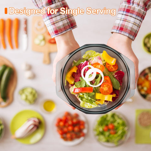 TIPTAP Cazuela 1L, ideal para recetas pequeñas y porciones controladas.