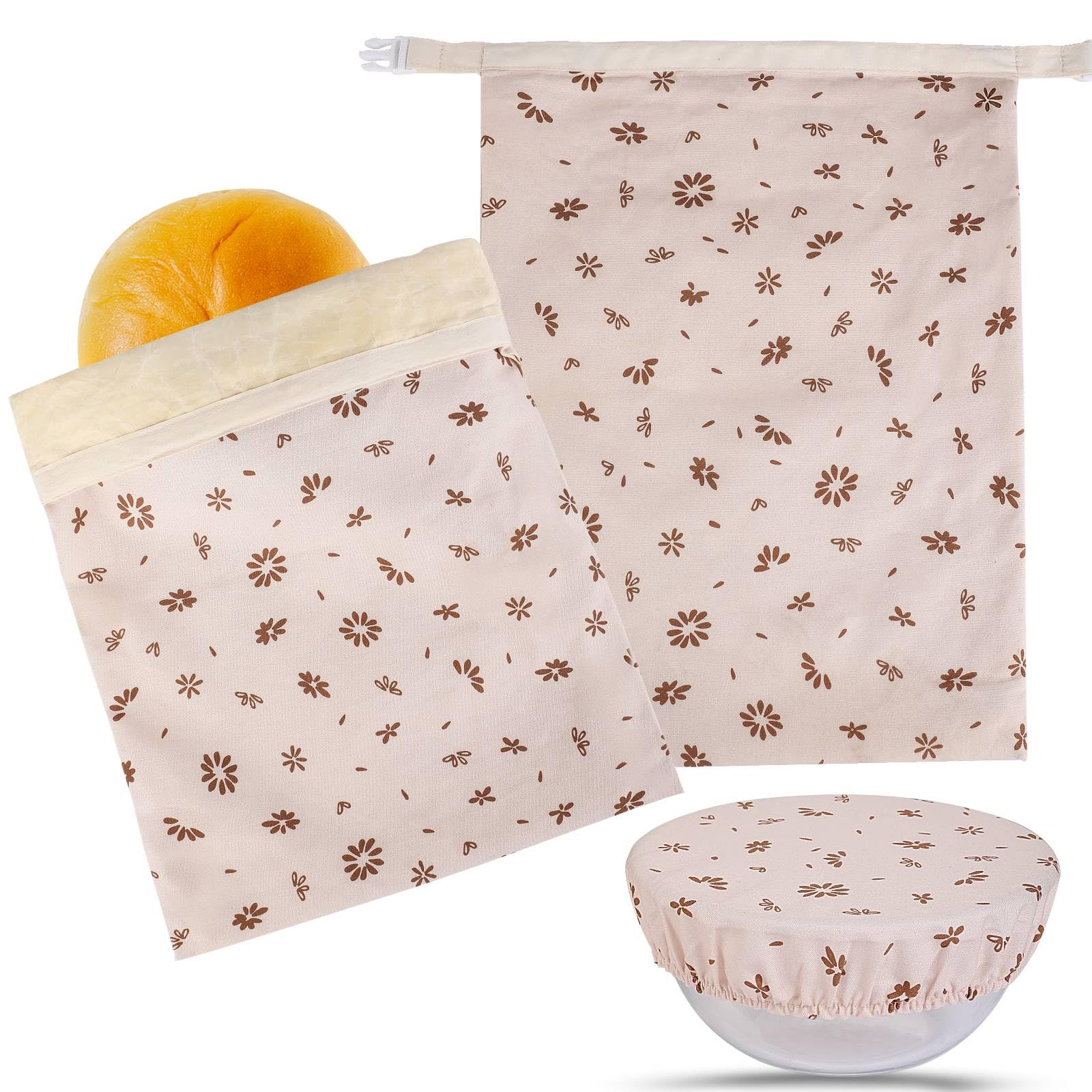 Bolsas Tirphy de cera para pan, tamaño 17x13, conservación del pan casero.