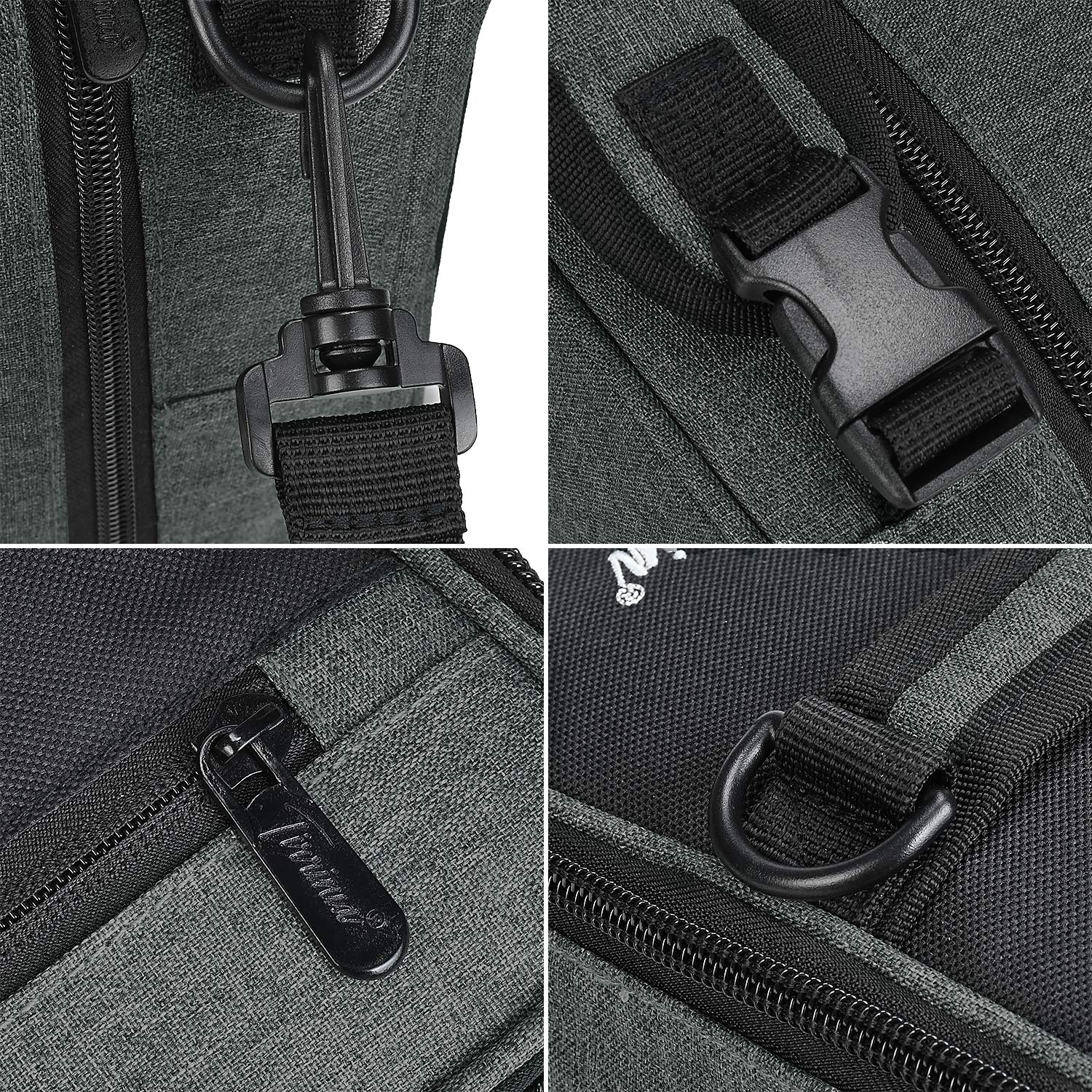 Tirrinia bolsa con bolsillo frontal para utensilios y servilletas
