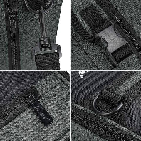 Tirrinia bolsa con bolsillo frontal para utensilios y servilletas
