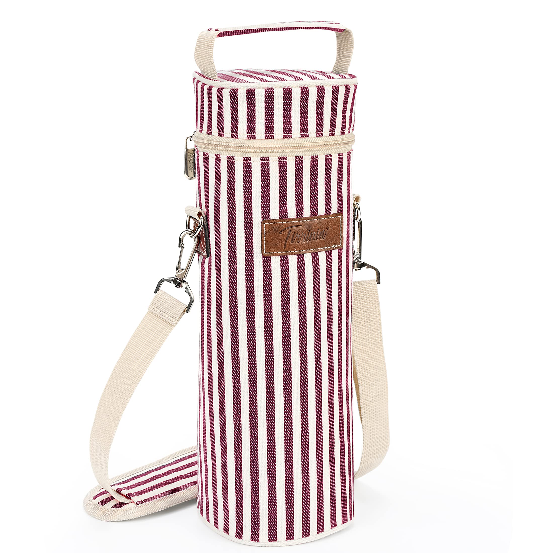 Tirrinia bolsa-vino-enfriadora para una botella mantiene frío durante viajes