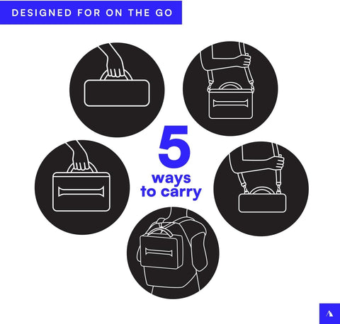 Accesorios Titan Fridge: cinco formas de llevar, mano libre.