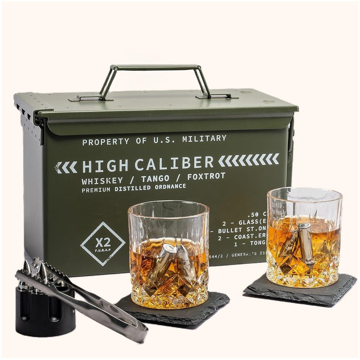 Titan LSO: caja tactica para exhibicion de whisky, regalo llamativo